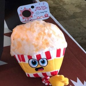 3/for $20 in a BUNDLE -SEE YOU AT THE FAIR POPCORN -dog squeaker toy